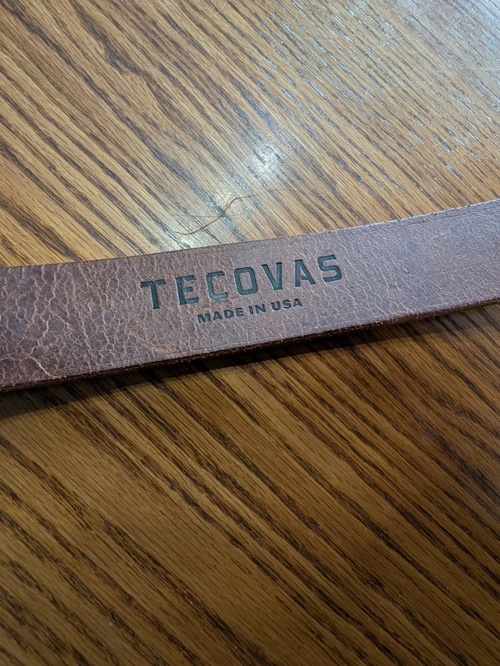 Tecovas Brown Leather Belt - Men's Classic Leather Belt